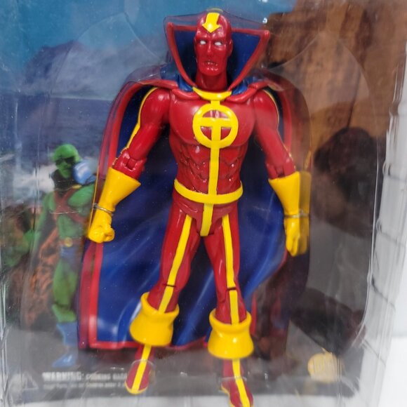 DC Direct 2001 Red Tornado Action Figure Fully Poseable Justice League NEW - Picture 2 of 6